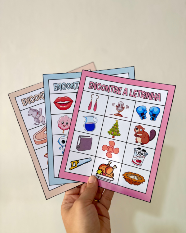 Encontre a letrinha - Imagem 4