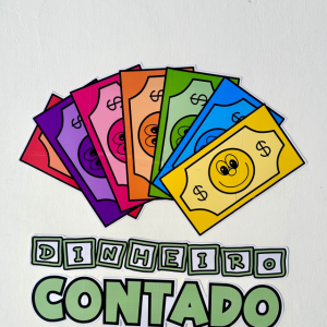 Dinheiro Contado - Numerais de 1 a 20