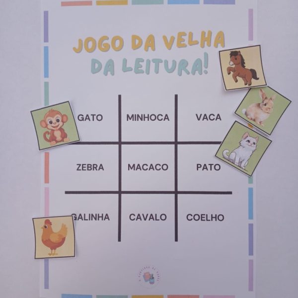 Jogo da Velha da Leitura - Imagem 2