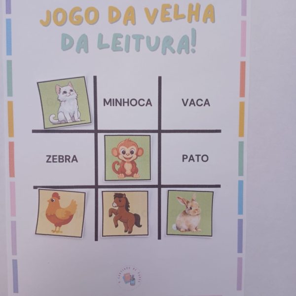 Jogo da Velha da Leitura - Imagem 4