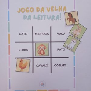 Jogo da Velha da Leitura