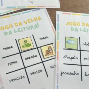 Jogo da Velha da Leitura