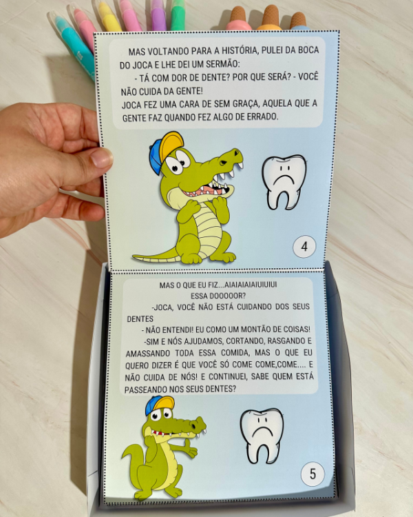 História Jacaré com Dor de Dente - Imagem 4