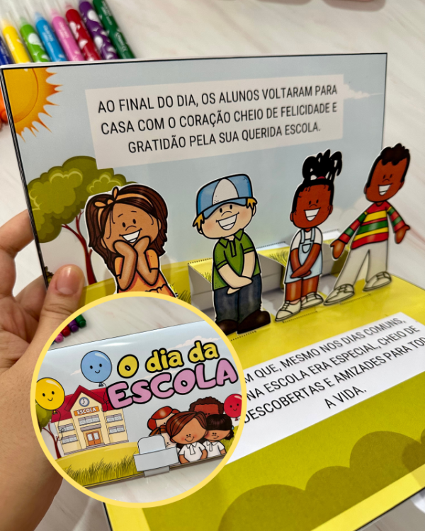 Livro 3D O Dia da Escola - Imagem 5