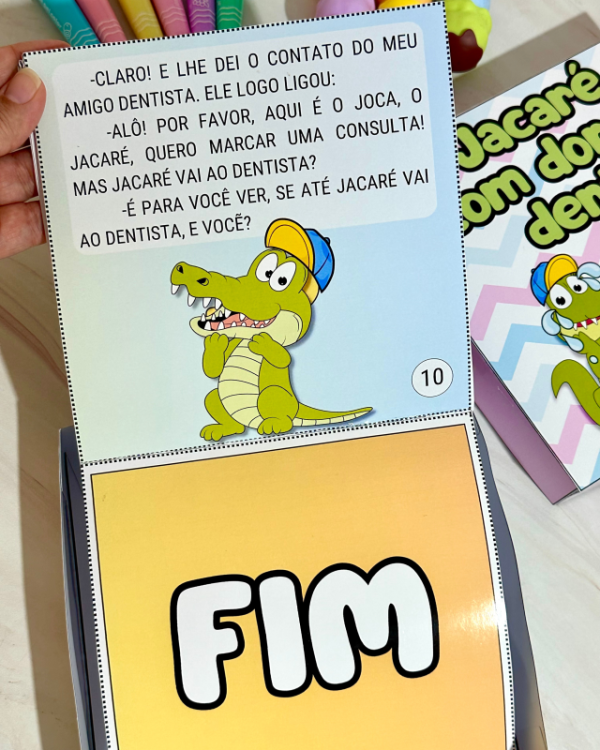 História Jacaré com Dor de Dente - Imagem 3