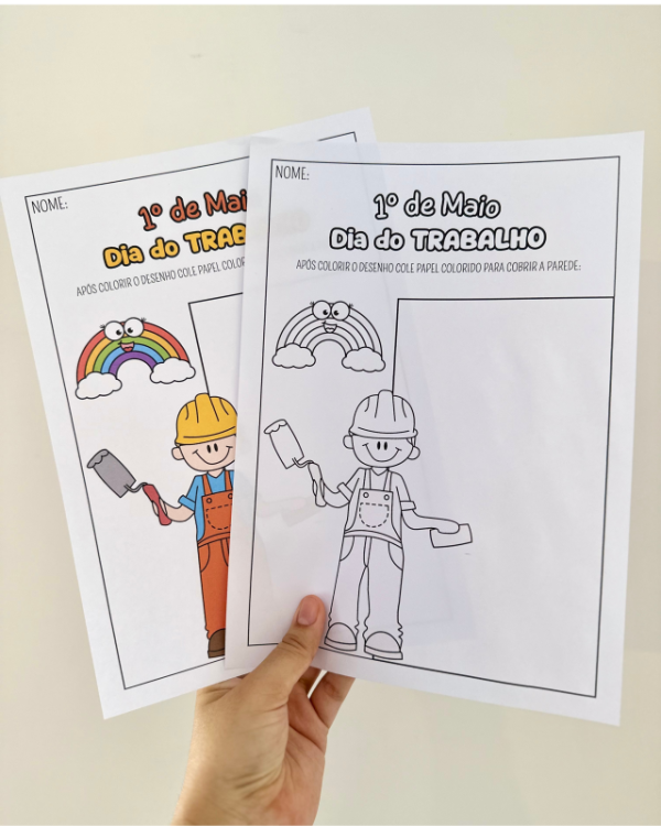 Atividade e livrinho profissões - Imagem 4