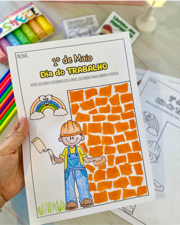 Atividade e livrinho profissões - Imagem 3