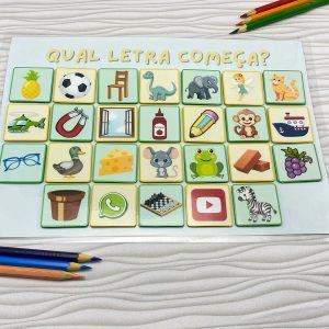 Que letra começa?