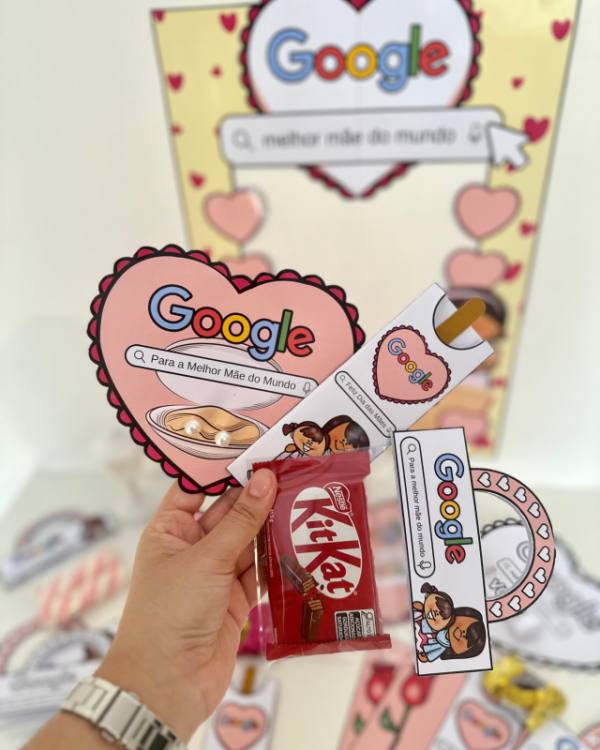 Kit Dia das Mães - Tema Google - Imagem 6