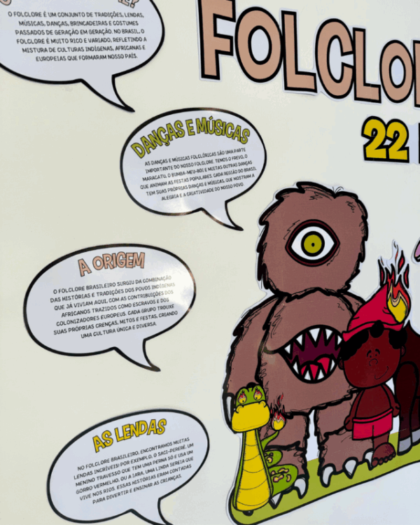 Painel Folclore Brasileiro - Imagem 2