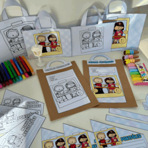 Kit Capas Tema Escola