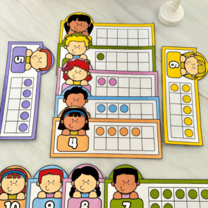 Fichas de Contagem 0 a 10