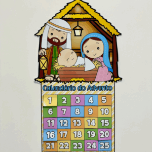 Calendário do Advento Presépio