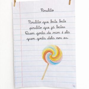 Cartaz Parlendas