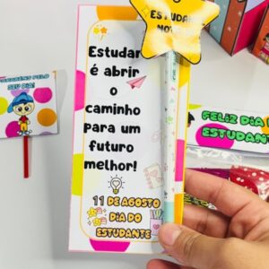Lembrancinha Dia do Estudante