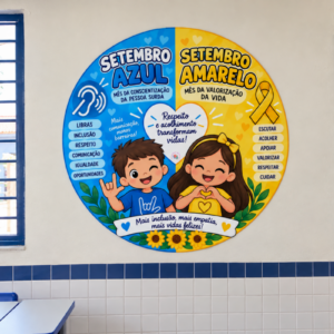 Painel Setembro Azul e Amarelo